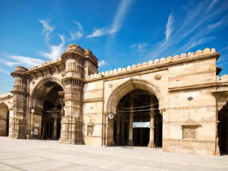 Ahmedabad Jama Masjid Landscape Image