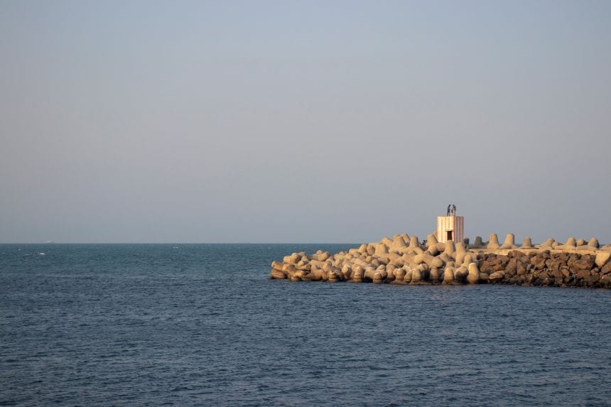 Chennai Royapuram Fishing Harbour Landscape Image