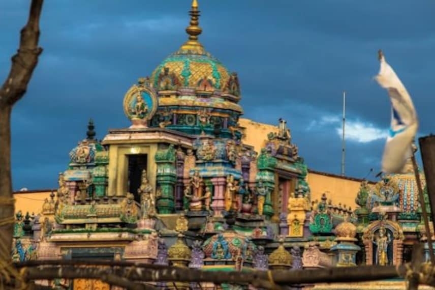 Chennai Ashtalakshmi Temple Landscape Image