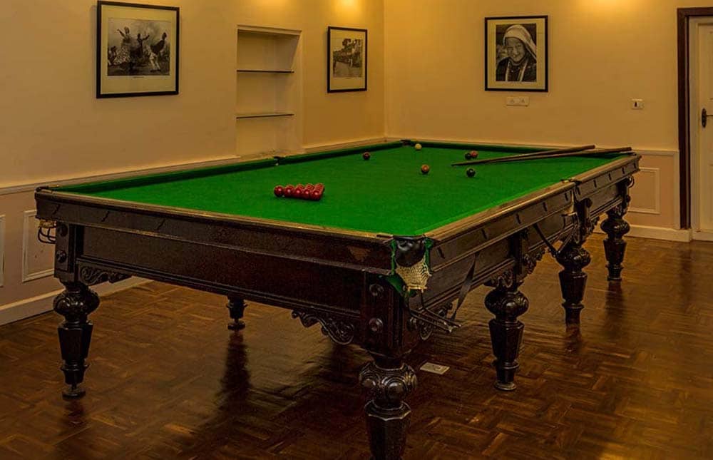 Indoor Games, Library, and Piano