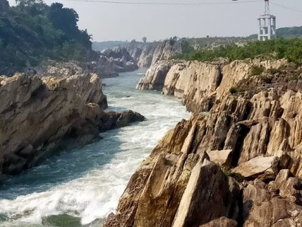 Admire a River View at Bhedaghat