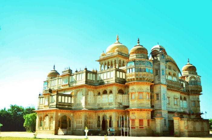 Kutch Vijaya Vilas Palace Landscape Image