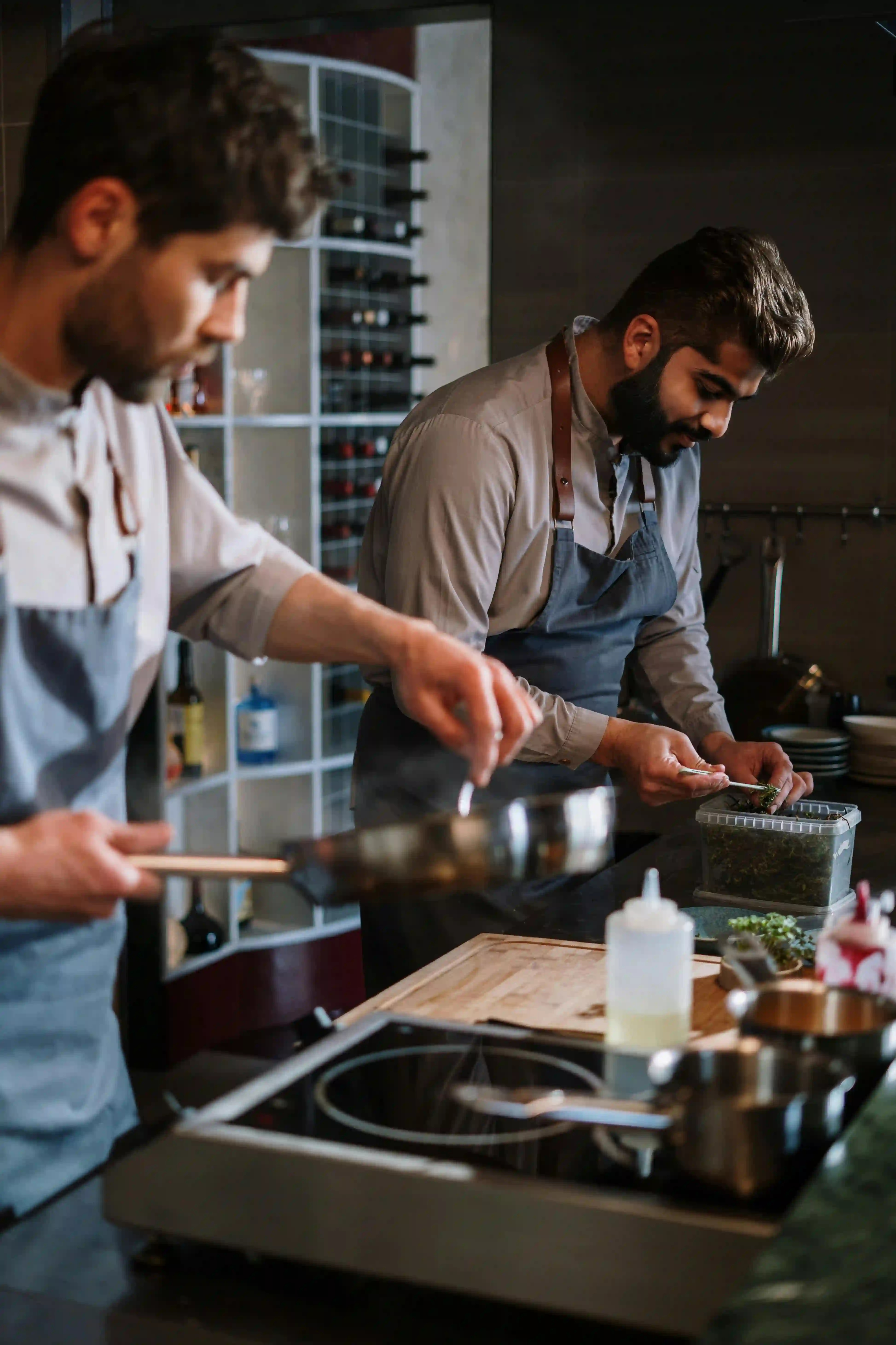 Live Cooking Counters