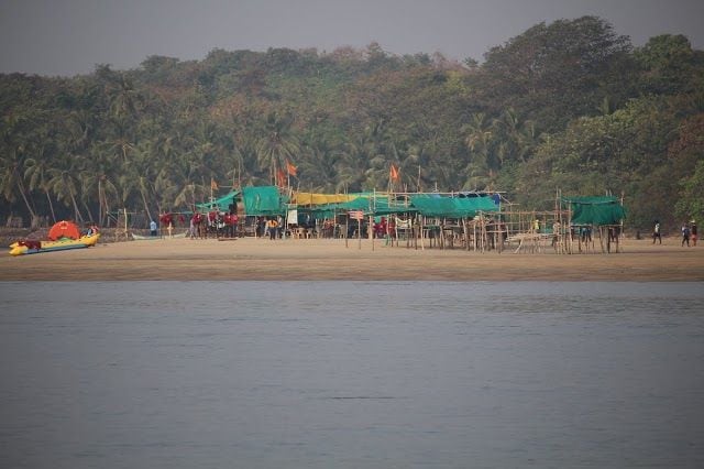 Tsunami island location