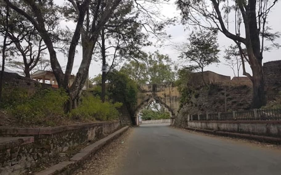 Nandi Hills Brahmashram Landscape Image