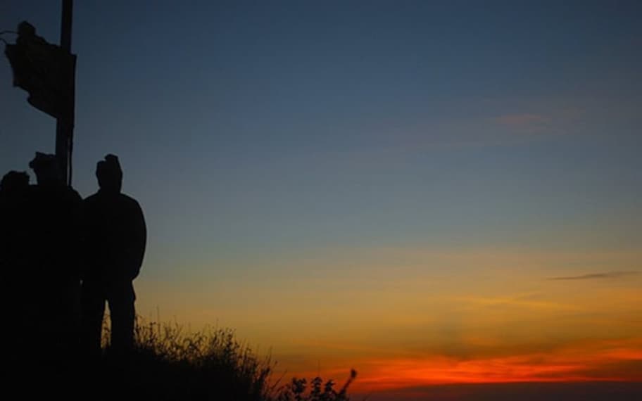 Nandi Hills Camping Landscape Image