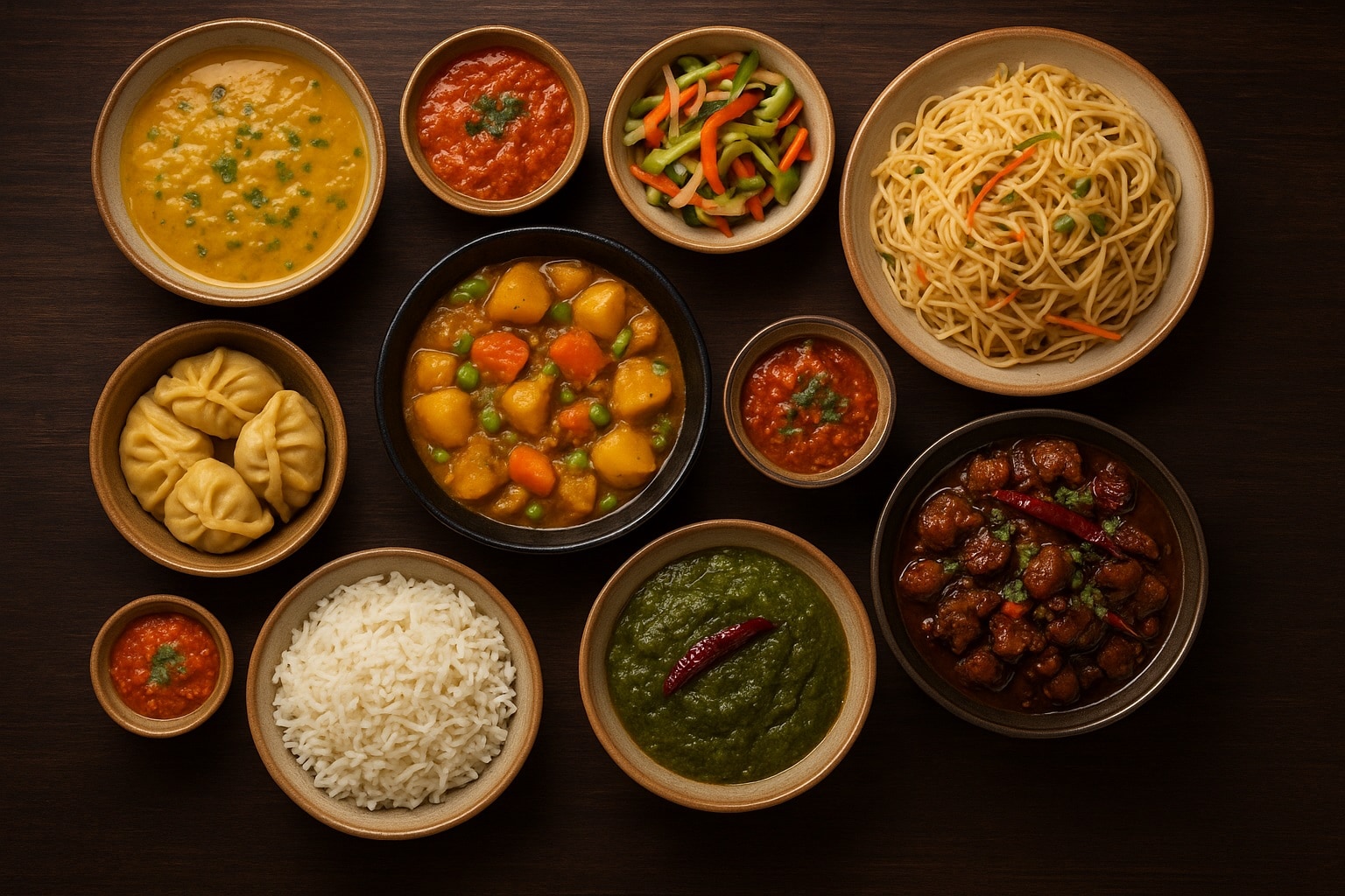 Tibetan Multi-cuisine Menu