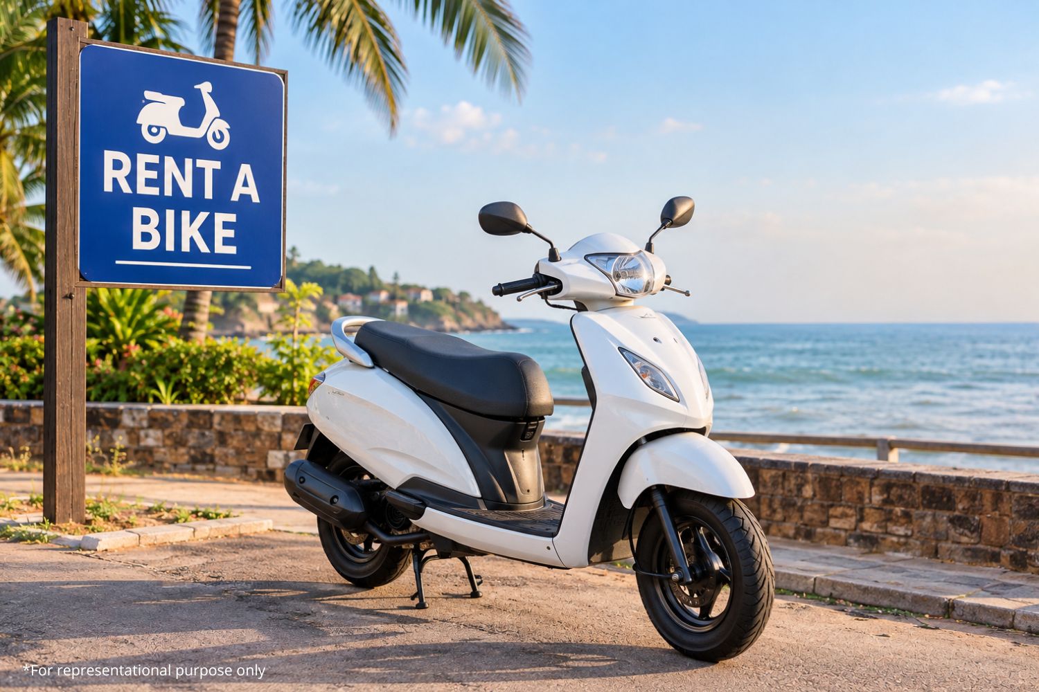 Bike Rental with North Goa Hotel Delivery