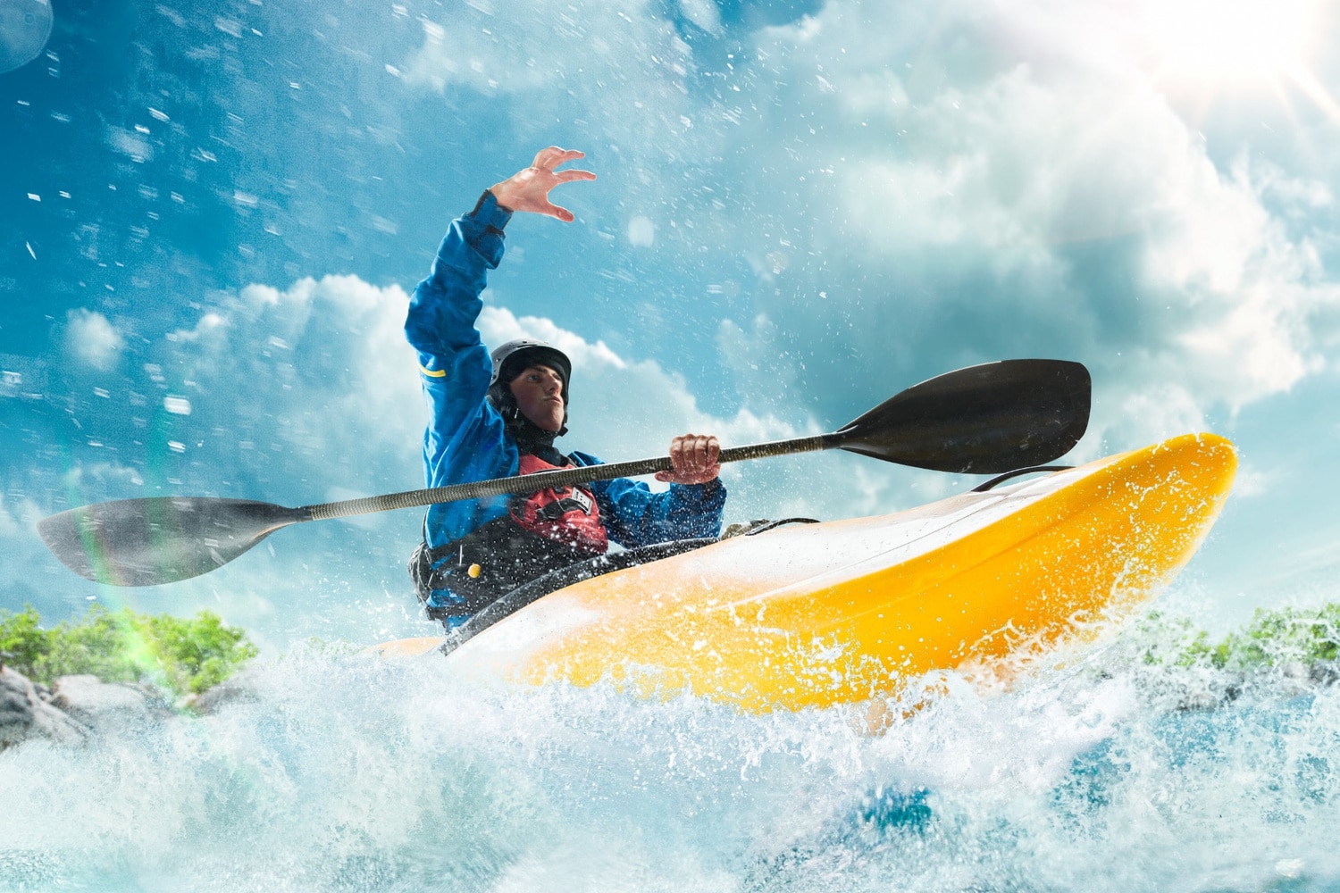 1-Hour Kayaking on Nerul River in Goa