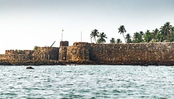 Tarkarli Sindhudurg Fort Landscape Image
