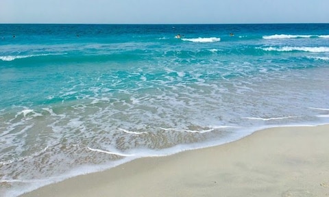 Fun at Saadiyat Public Beach