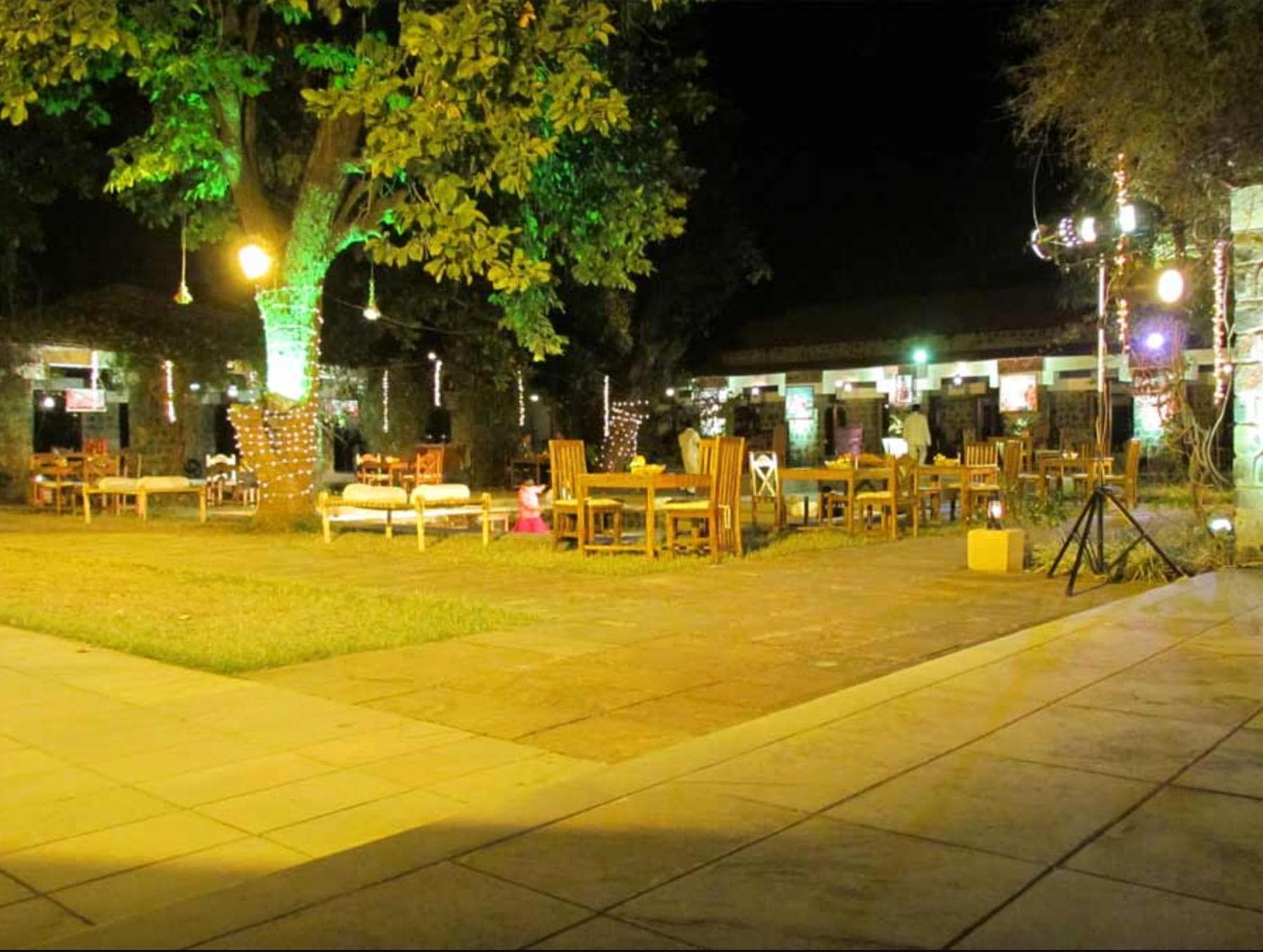 Open-Air Jungle Dining