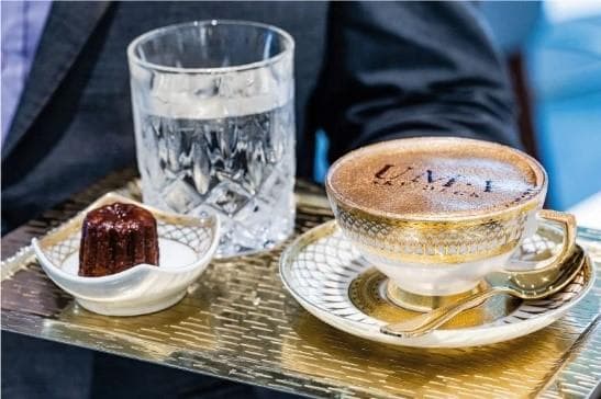 Gold Cappuccino & Hotel Tour