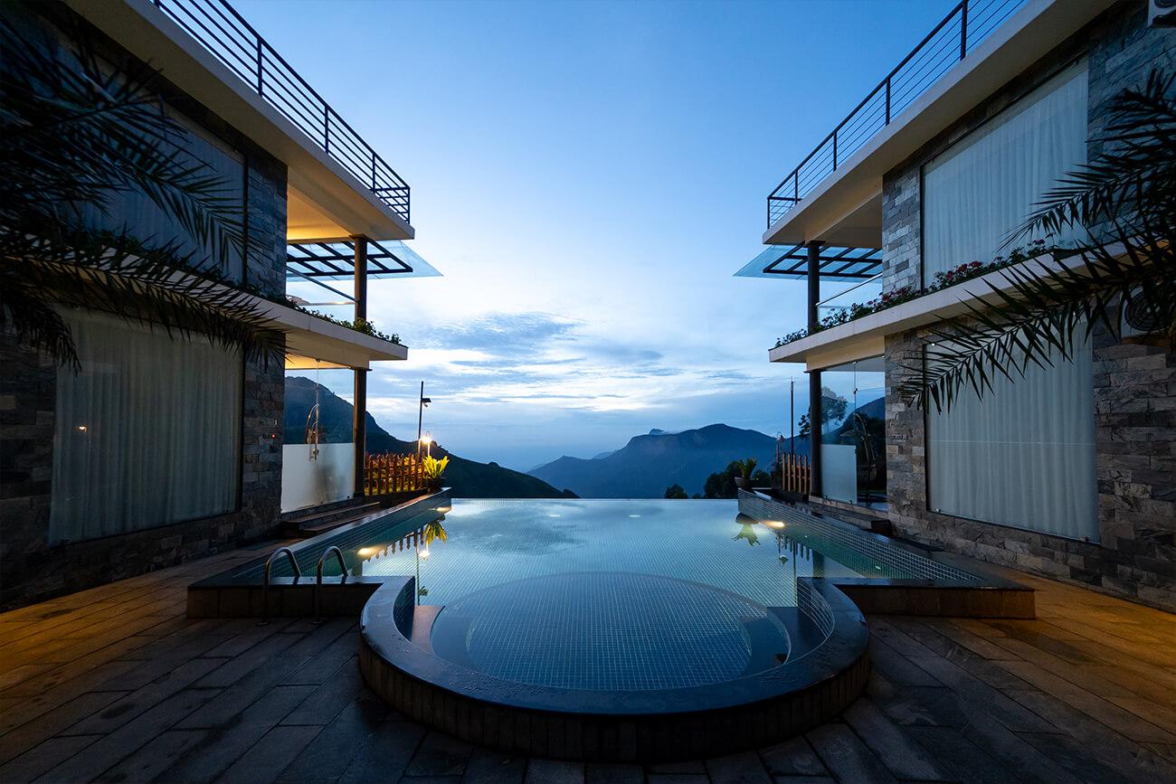 Heated Infinity Pool