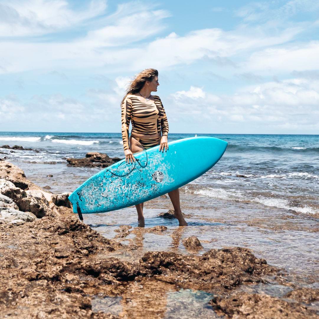 Surfing at Pasta Point
