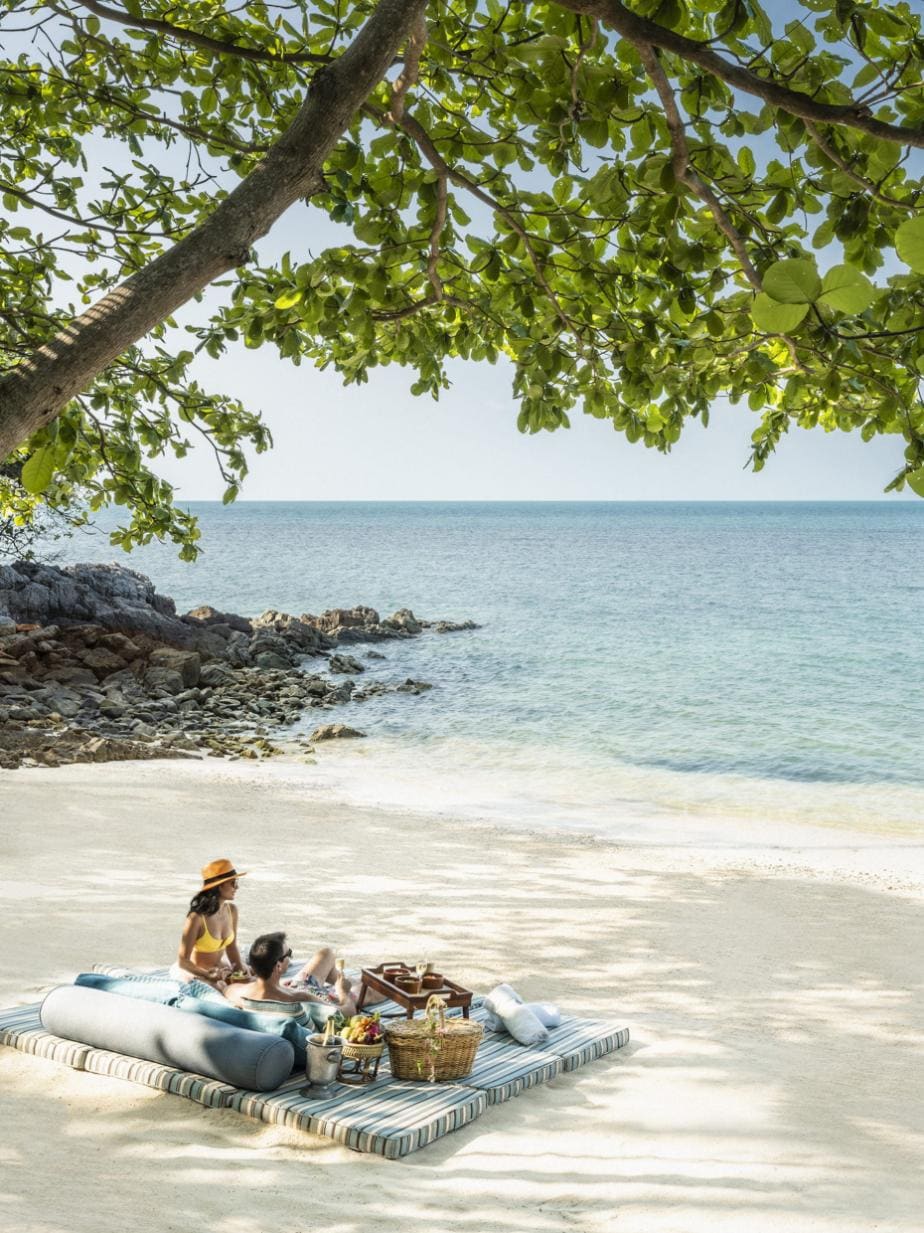 Romantic Beach Picnic