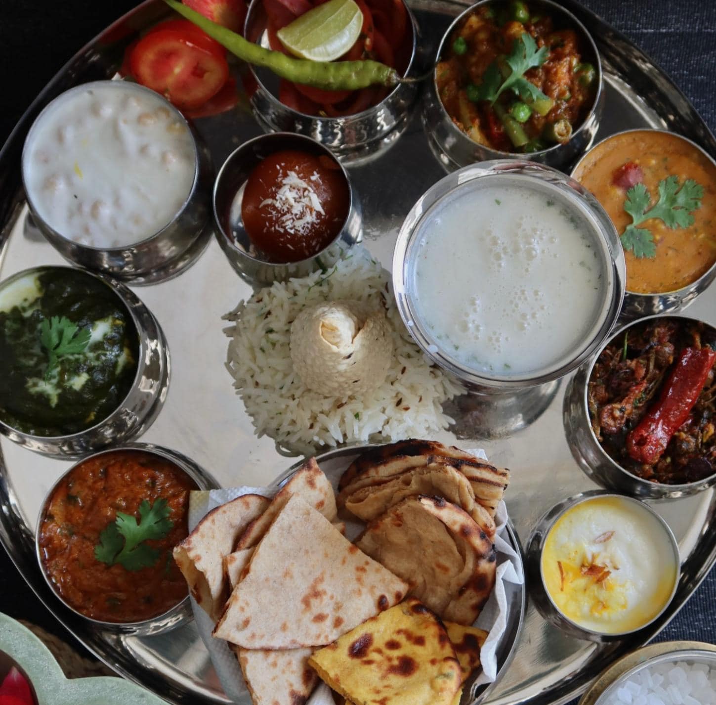 Rajasthani Thali