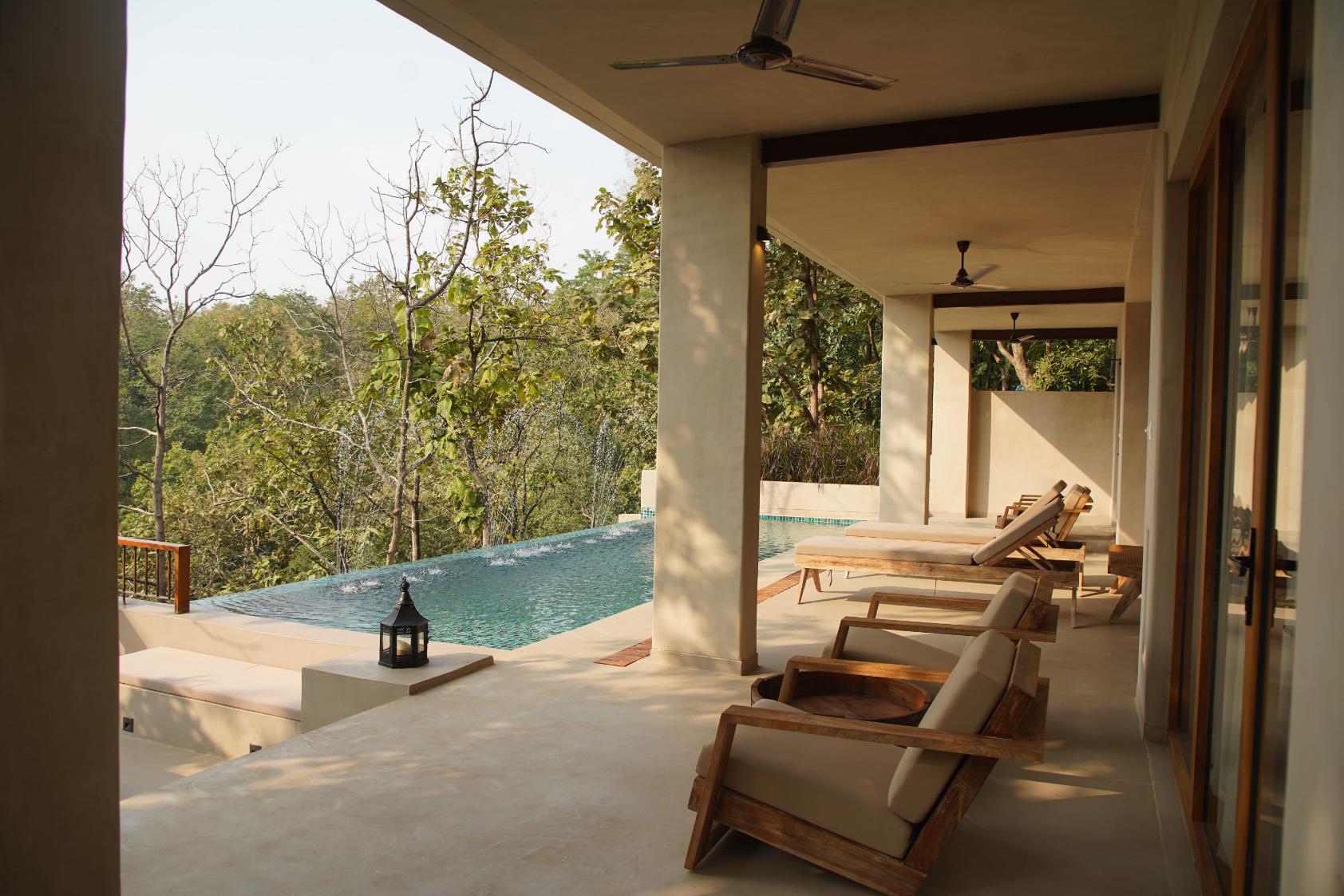 Stays with Heated Pool