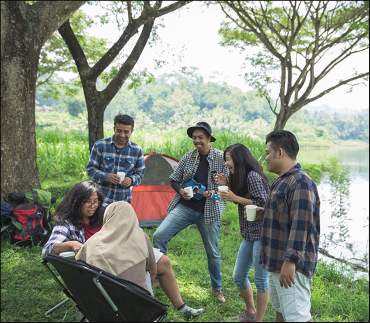 Lakeside Camping Experience