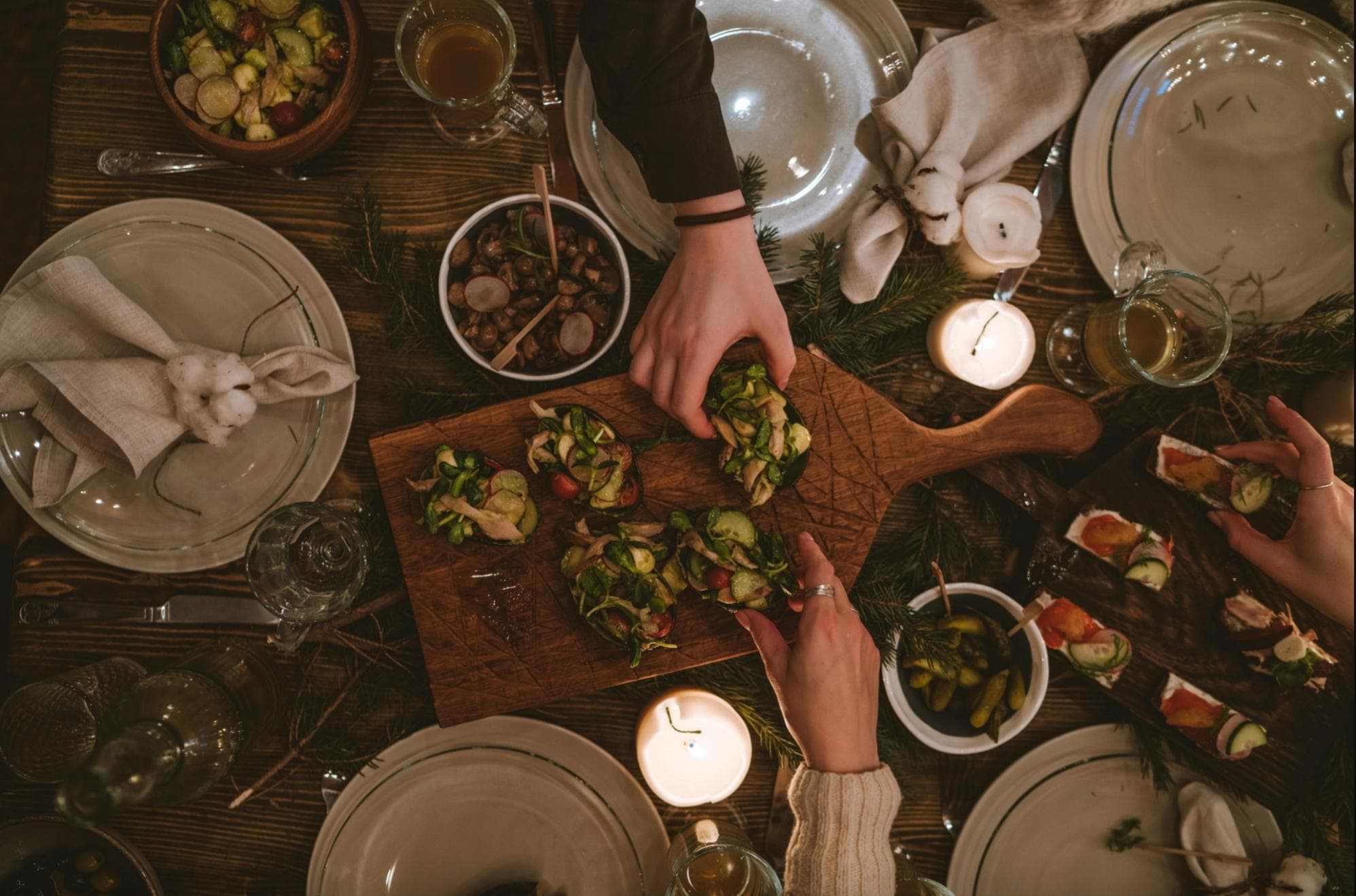 Traditional Dinner & Bonfire