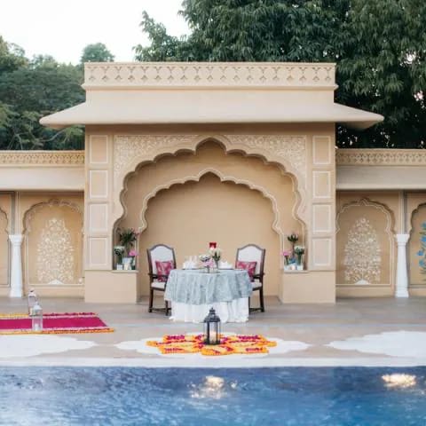 Private Poolside Dining