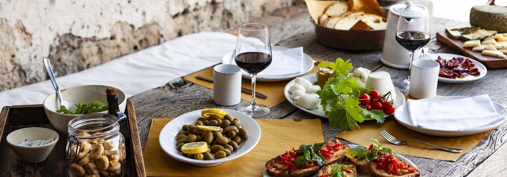 Italian Bites in a Church