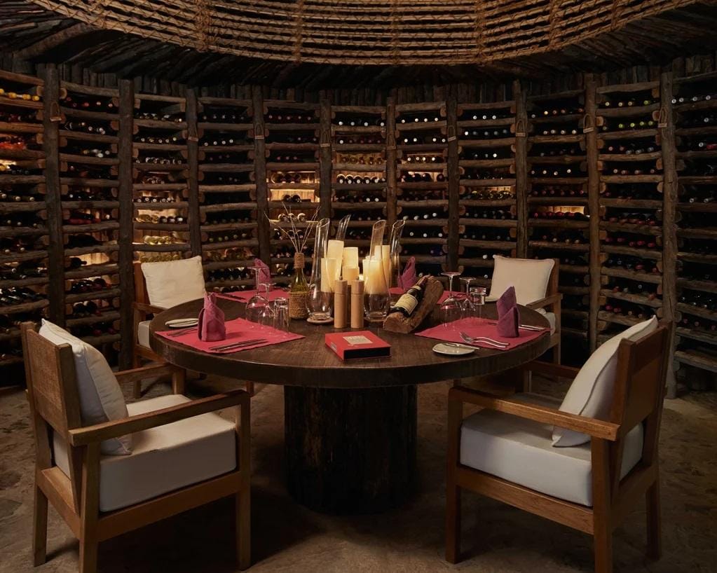 Dinner in the Wine Cellar