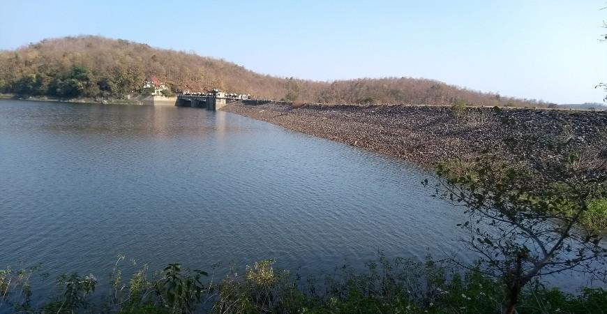 Boating at Pench Dam