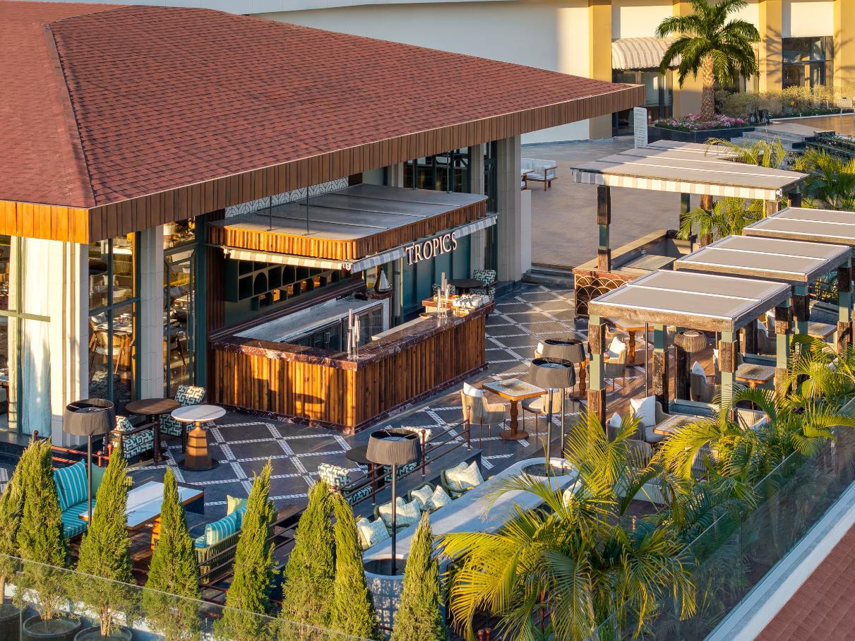 Rooftop Pool Bar with Live Music