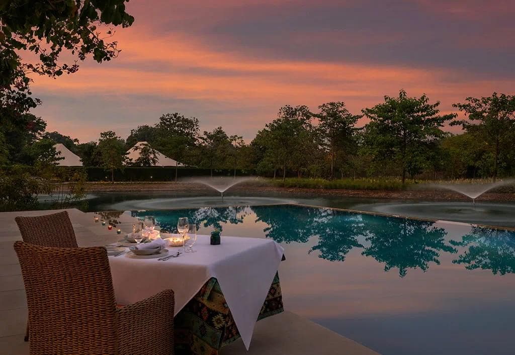 Private Poolside Dining