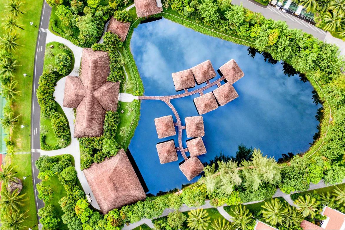 Balinese Spa over a Lake