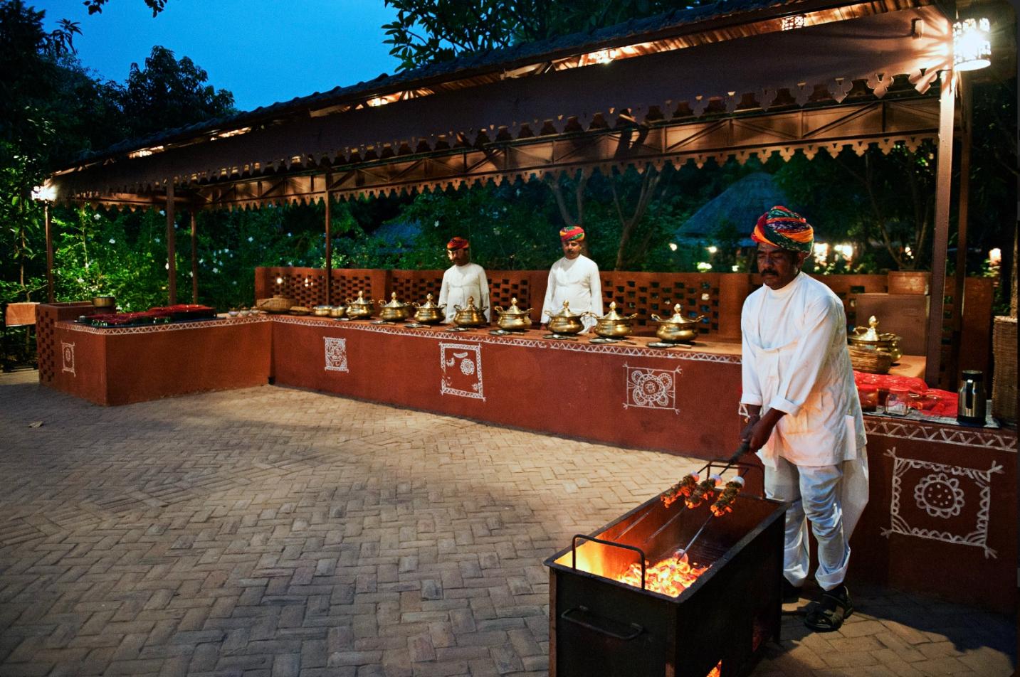 Machaan Barbecue Setup