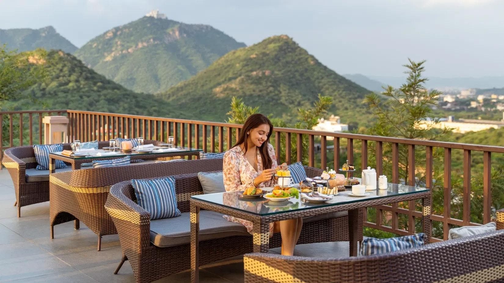High Tea Amid Hill Views