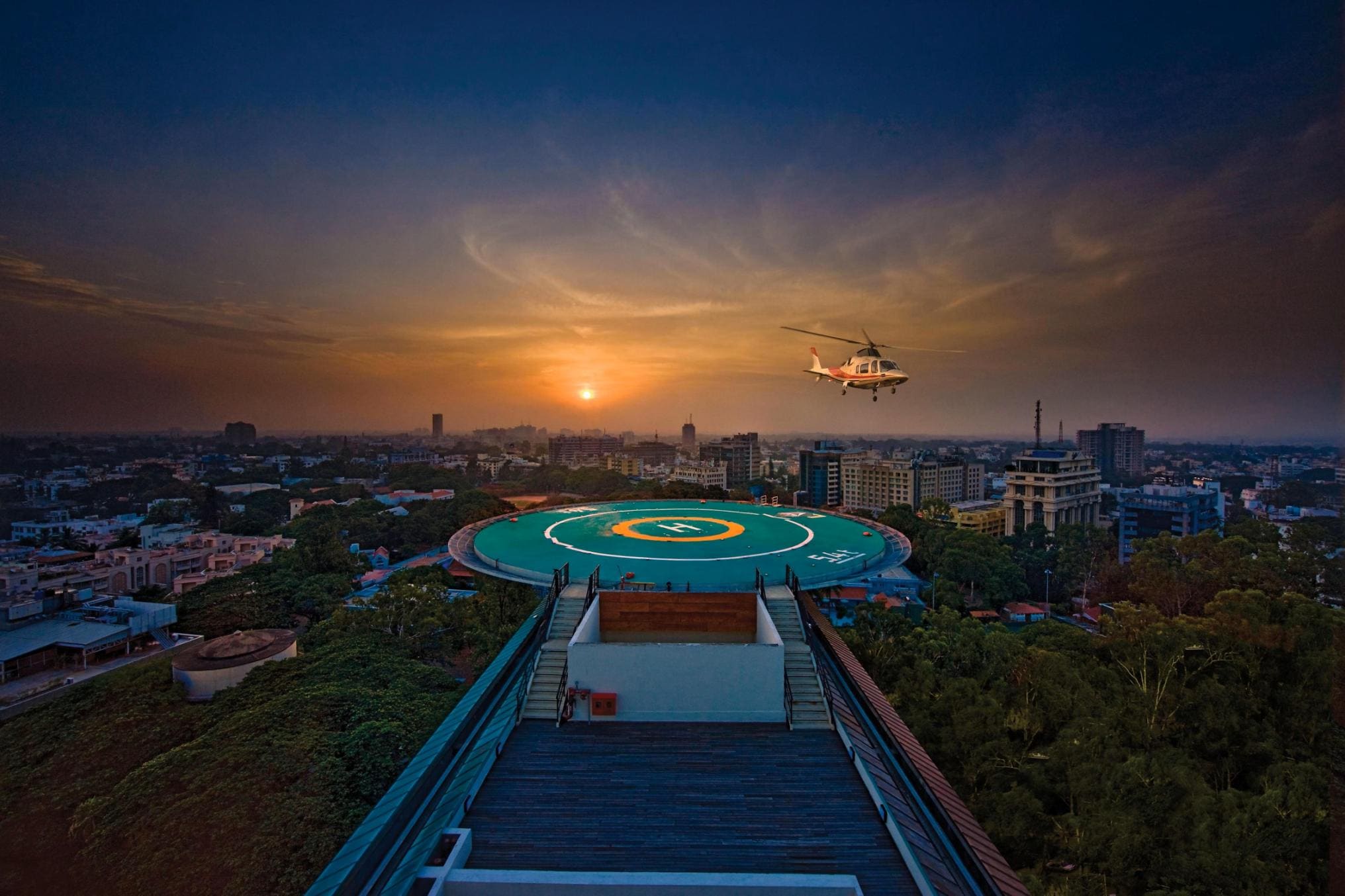 Rooftop Helipad