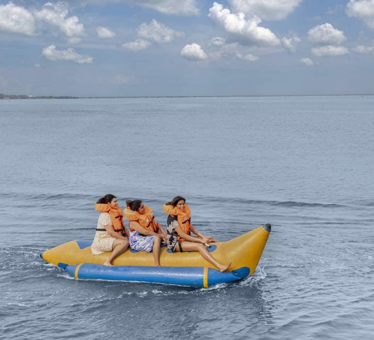 Banana Boat Ride & Kayaking