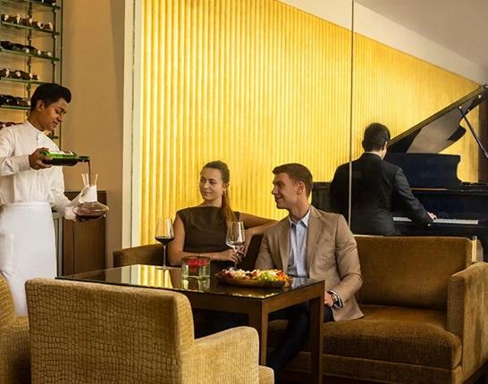 Bar with Live Piano Music