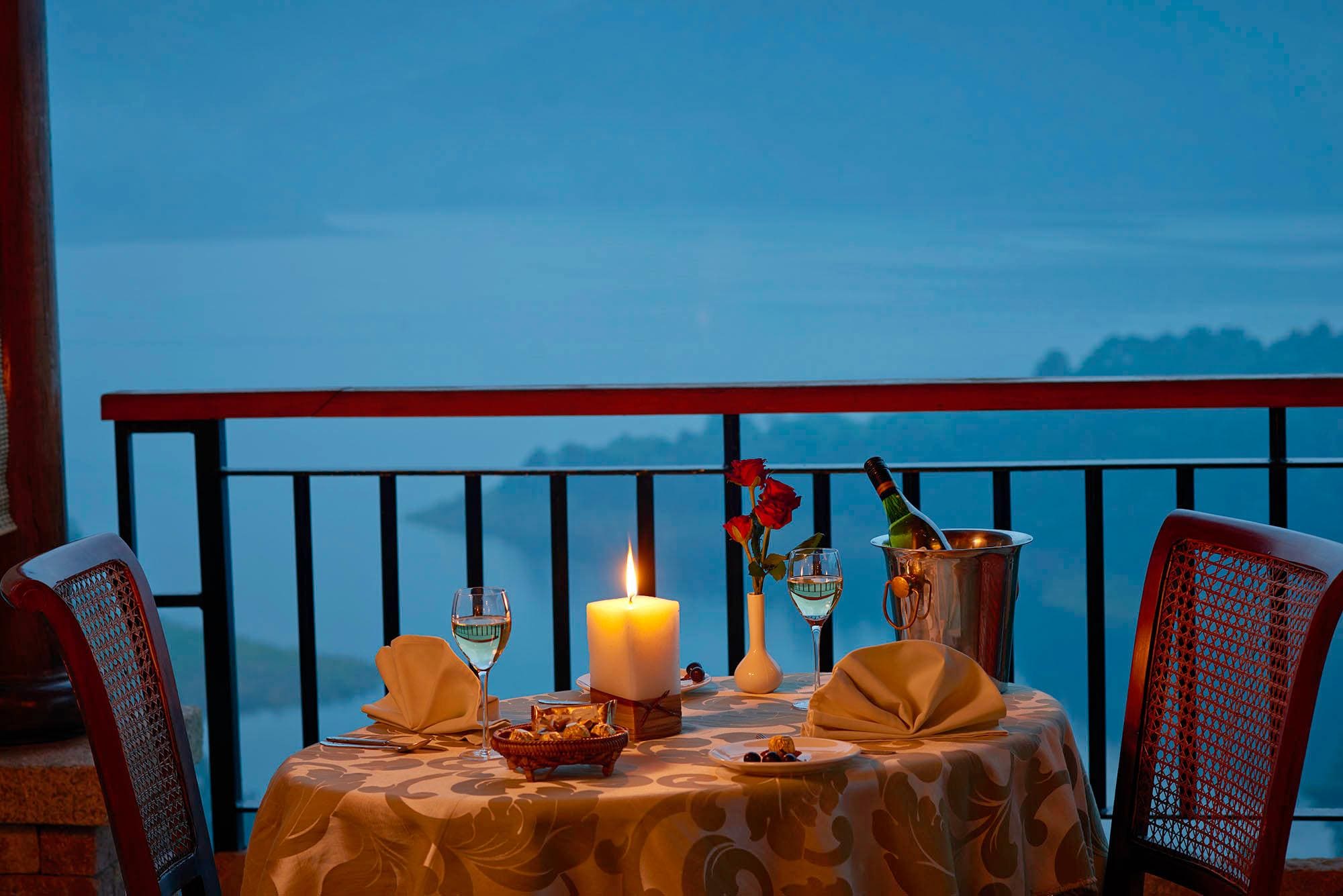 Balcony Candlelight Dinner