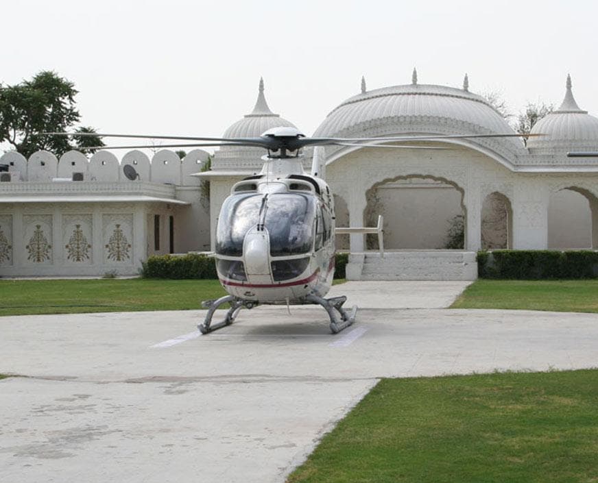 Private Helipad Landing