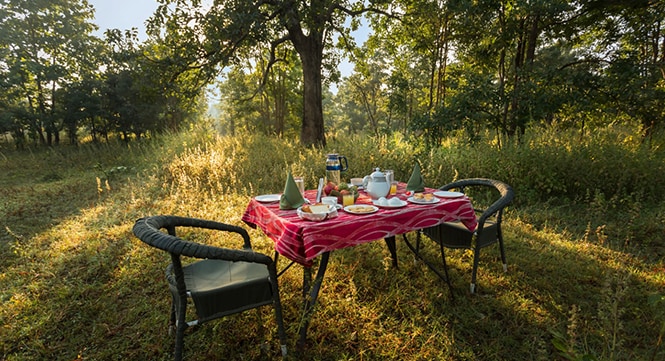 Private Outdoor Breakfast