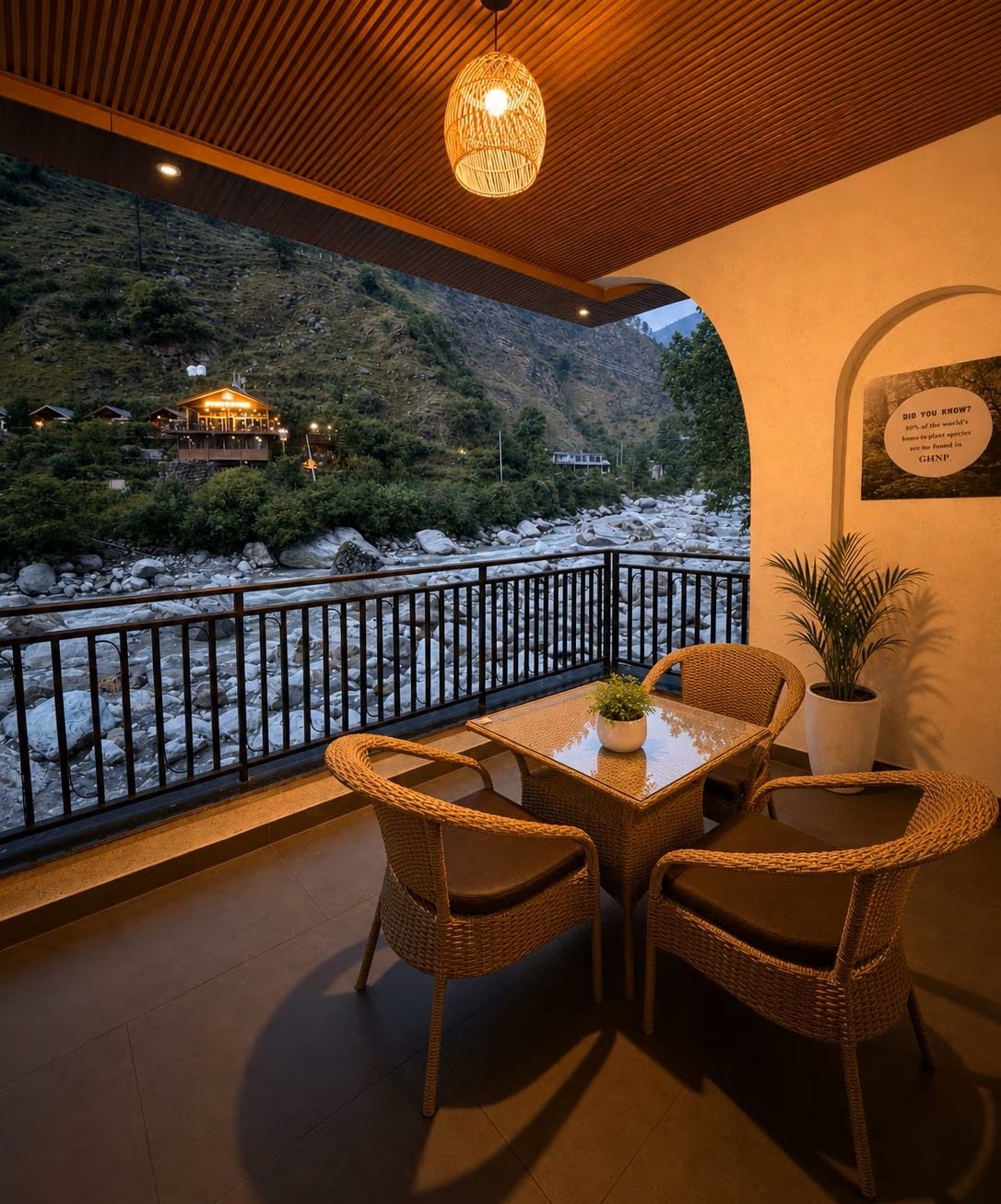 Tiraya Luxury Riverside Hotel, Tirthan Valley - Tap to explore photos