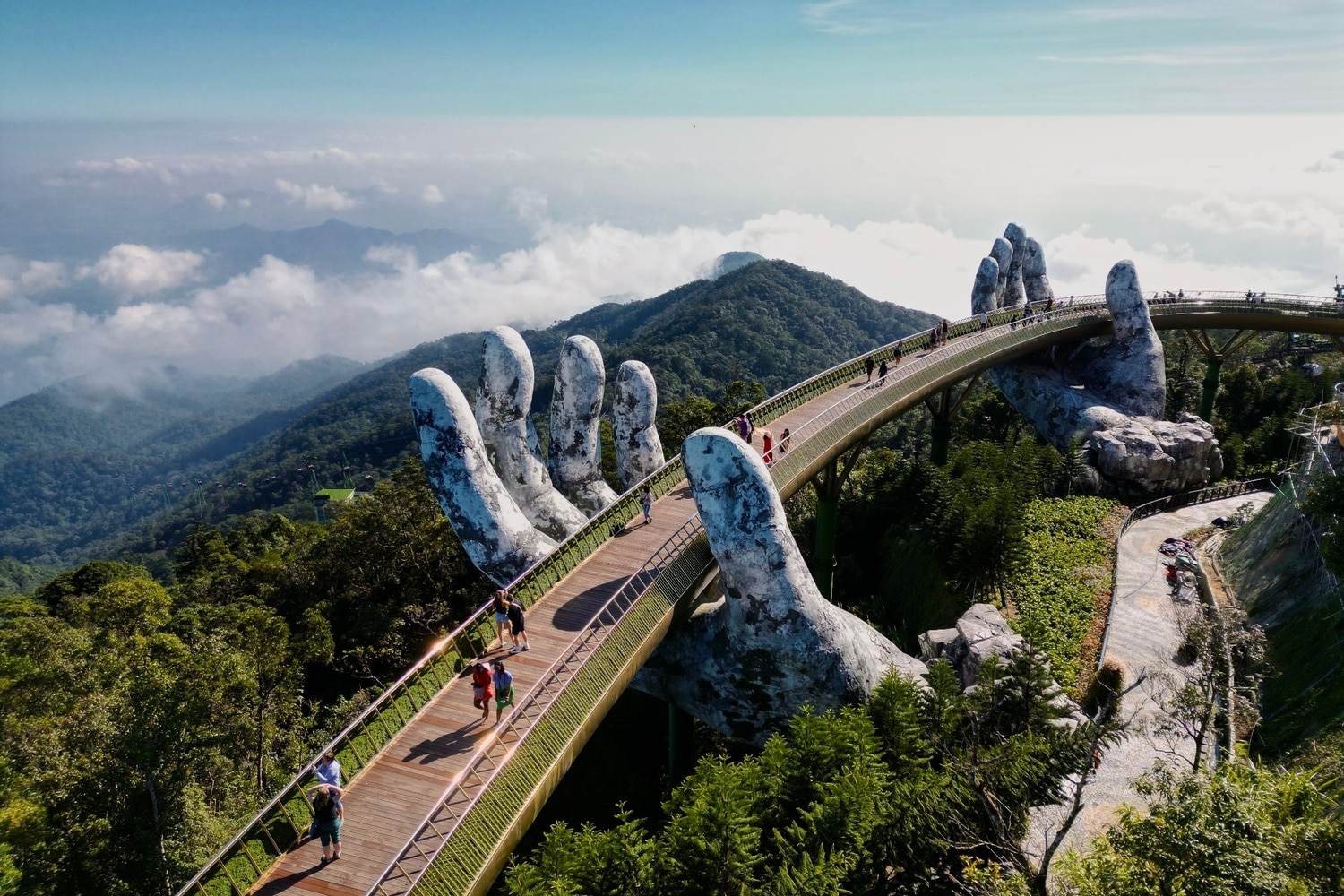 Ba Na Hills and Golden Bridge Full Day Tour from Da Nang