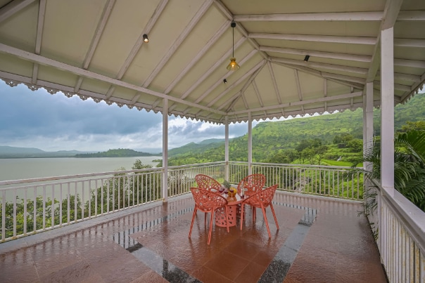 SaffronStays | Riverdale 4 BHK Pool Villa - Tap to explore photos