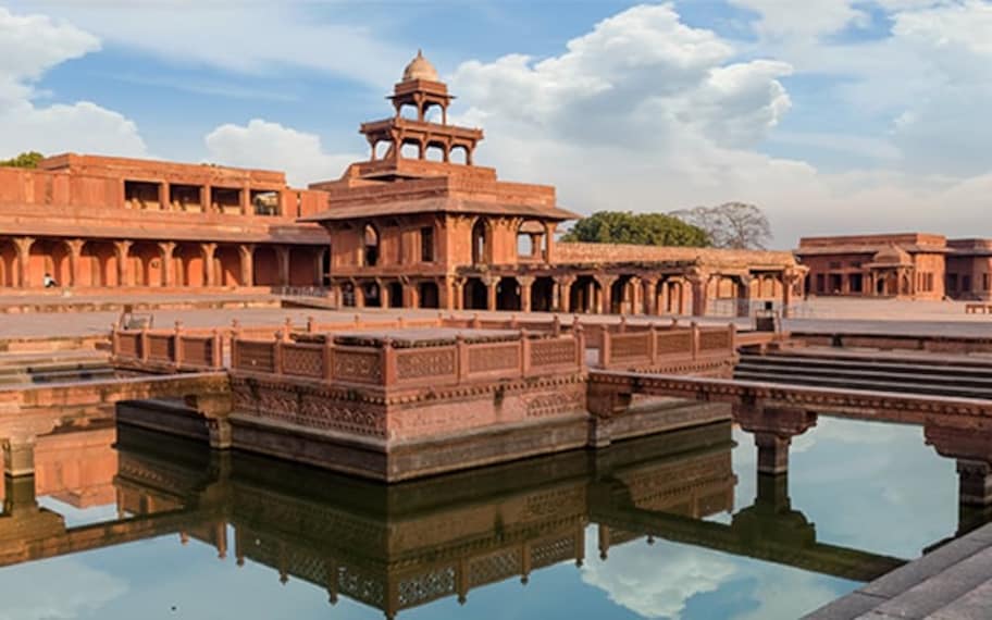 Agra Fatehpur Sikri Landscape Image