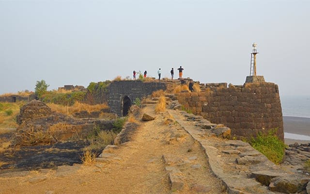 Alibaug Kolaba Fort Landscape Image