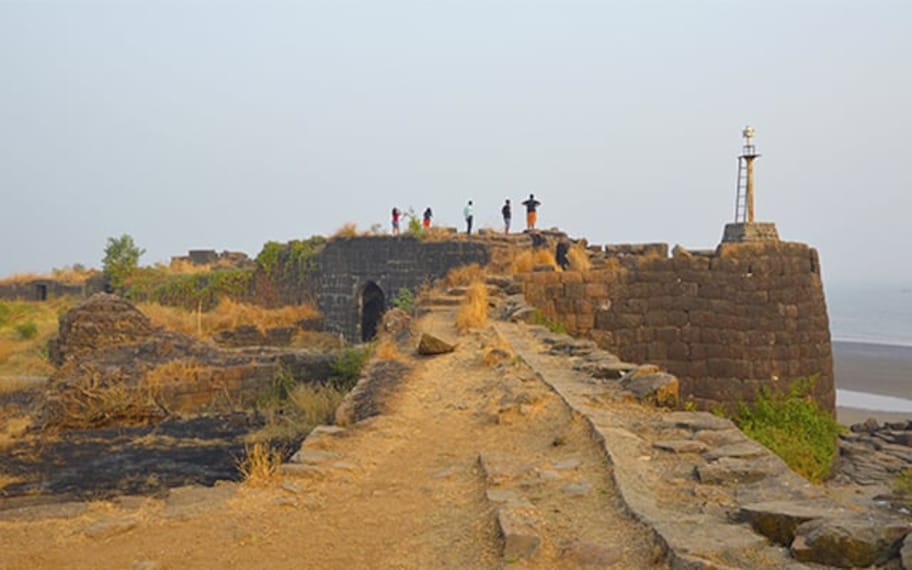 Alibaug Kolaba Fort Landscape Image