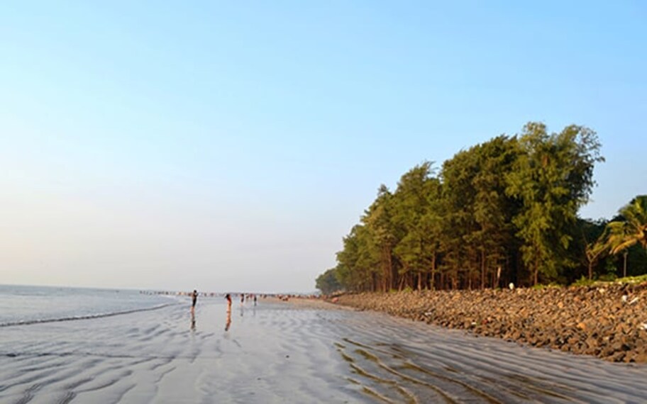 Alibaug Varsoli Beach Landscape Image