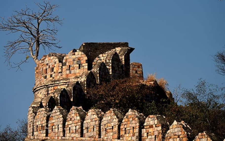 Alwar Fort Landscape Image