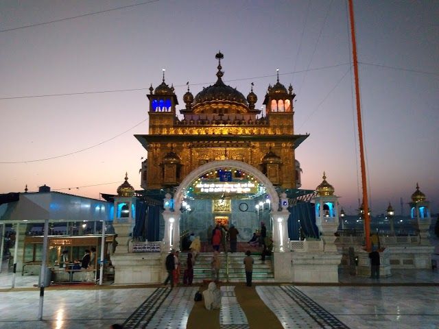 Amritsar Gurdwara Sri Tarn Taran Sahib Landscape Image