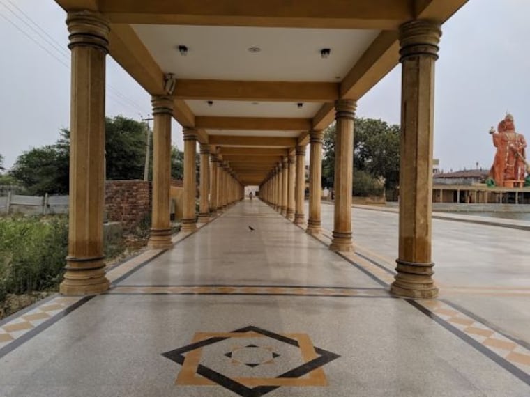 Amritsar Ram Tirth Temple Landscape Image