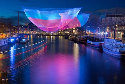 Visit Amsterdam during the Light Festival